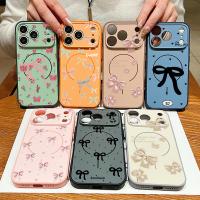 Funda Magnética Para iPhone Con Patrón De Flecos Compatible Con Magsafe Resistente Al Choque Cubierta Dura De PC + TPU Para 13 pro Max 12 pro Max 11 pro Max Xs Max - details 0
