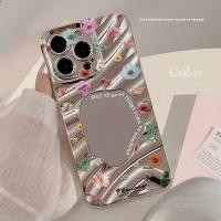 Funda Protectora De Teléfono Con Patrón De Mariposa Azul Y Espejo Para Apple iPhone 17 16 15 14 13 12 11 pro Max Compatible Con Varias Modelos - details 15