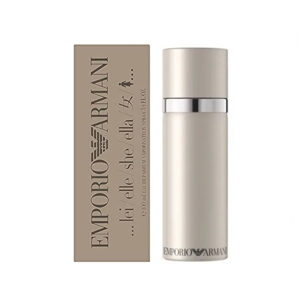 Emporio Armani SHE Eau de Parfum 100 Ml. - Agua de perfume para mujer Perfume sensual, para todo el día.