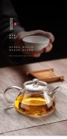 Mini Tetera De Vidrio Resistente Al Calor Con Filtro Para Infusión De Té De Flores Kettle De Té Kung Fu Para El Hogar Teaware - details 0