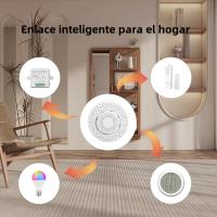 Monitor De Calidad Del Aire Inteligente WiFi Tuya Con Sensor De Formaldehído VOC CO2 Temperatura Humedad Para Escena Doméstica - details 1