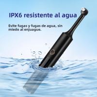 Limpia Dientes Eléctrico Con 4 Modos Herramienta De Blanqueamiento Dental Eliminador De Tartar Y Placa Cuidado Oral Fresco Negro - details 3
