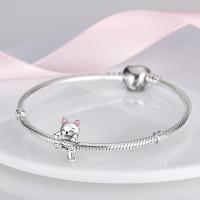 Encantos De Animal Colección Plata Francés Bulldog Gato Mariposa Ladybug Para Pulseras Originales Joyería Hechas a Medida - details 37