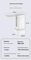 Dispensador De Agua Plegable Con Pantalla LED Y Control De Cantidad Inteligente Recargable Por USB Bomba De Agua Portátil - details 16