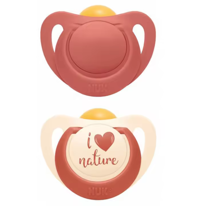 Nuk Chupete Nature Silicona 0 - 6 Meses 2 Unidades - 1