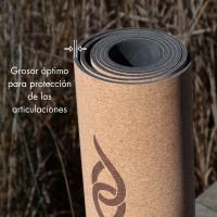 Naturyoga l Esterilla de Yoga Premium de Corcho Sand Karmandala l Corcho Natural l Antibacteriana l Antideslizante - details 0