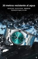 Reloj De Pulsera Para Hombre ONTHEEDGE Ultrafino Y Resistente Al Agua Con Luz Luminosa Y Calendario Cuarzo Marca Suiza - details 16