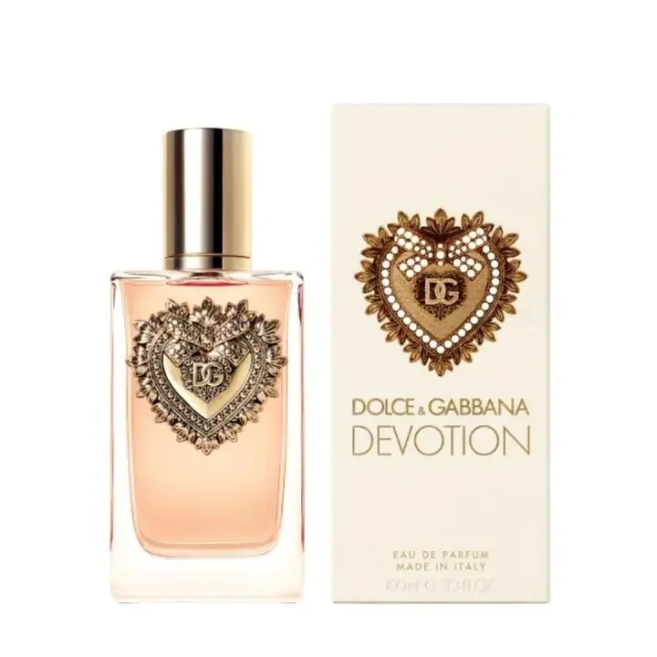 Dolce & Gabbana - Devotion Eau de Parfum | Perfume para mujer. Cítricos Confitados, Flor de Azahar y Vainilla. Fragancia Femenina Gourmand Floral Adictiva, Luminosa y Envolvente - 1