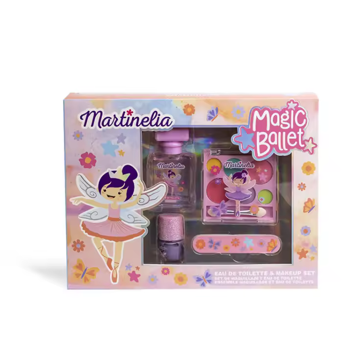 MARTINELIA MAGIC BALLET FRAGRANCE AND MAKEUP SET R 12107 SET BEAUTY MAQUILLAJE INFANTIL - 1