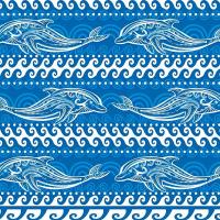 Manta De Playa Dolphin Ukiyo-i Impermeable Y Anti-Sand Non-stick Plegable Portátil Para Picnic Resistentes a La Humedad Y Linterna Bordes Reforzados - details 2