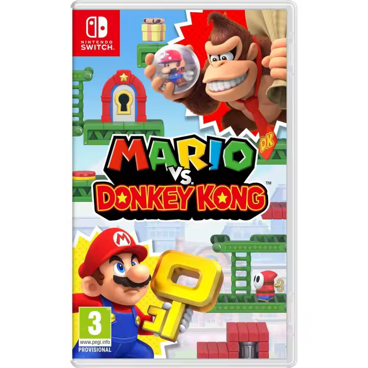 Videojuego Mario Vs Donkey Kong para Nintendo Switch - PAL España - Nuevo Original Precintado - 1