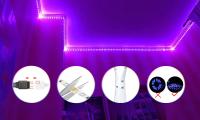 Tiras LED Inteligentes Bluetooth 30M Cambio De Color RGB Con Control Remoto DC24V Para Decoración De Hogar Y Música Sincronizada - details 4