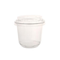 10Pcs Copas De Mousse Desechables De 10Oz Con Tapa Cajas De Plástico Transparentes Para Helado Postre Picnic Jalea Yogur - details 12