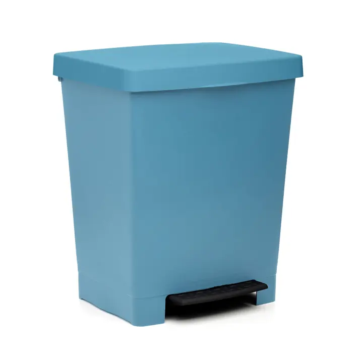 TATAY Cubik - Cubo de Basura 23L con Apertura a Pedal. Azul - 1