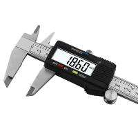 Calibrador Digital De Acero Inoxidable Herramienta De Medición 150mm Con Vernier Regla Para Trabajos De Madera Y Metal - details 1