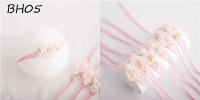 Headband Para Bebés Niñas Recién Nacidos Accesorios De Pelo Con Flor Ropa De Bebé Estilo Lindo Material Algodón Blends Propiedades Fotográficas - details 7