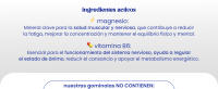 Jelly Pills Gominolas de Citrato de Magnesio para Niños con Vitamina B6 - Apoyo al Sistema Nervioso - 70 Gummies Veganas - Sin Azúcares Añadidos - Sabor Frutos del Bosque - Descanso - details 2
