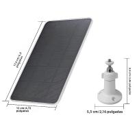 Panel Solar 3W 6V Tipo-C Para Cargador De Cámara De Seguridad Portabellows Dispositivos Electrónicos Pequeños Exteriores - details 10