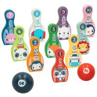 WOOMAX Fisher-Price Juego bolos de madera - details 0