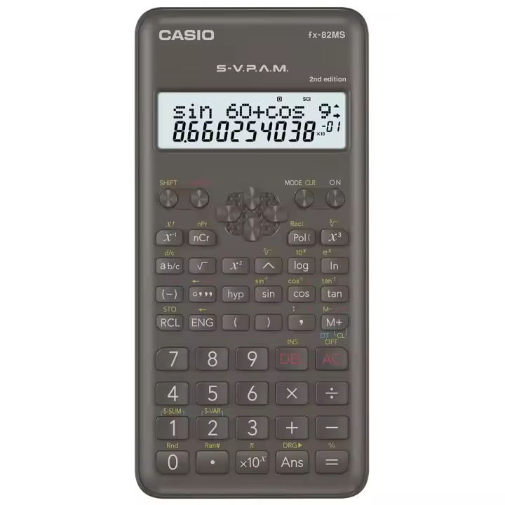 Calculadora Casio Fx-82 Ms 2nd Edition Calculadora Cientifica Con 240 Funciones - 1