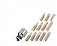 DESTORNILLADOR DE GOLPE E IMPACTO 1/2" CON PUNTAS ALLEN,ESTRELLA ,PLANAS 13 PZAS - details 0