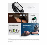 Official | Xiaomi Smart Band 10, Pantalla AMOLED de 1,72" con biseles ultrafinos simétricos, Marcos y accesorios de múltiples materiales y colores para darle chispa a tu look, Mejora la gestión del sueño con orientación personalizada* - details 1