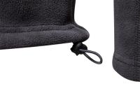 ZE Sudadera de manga larga con media cremallera y cuello levantado para hombre, top informal de lana polar a la moda, color sólido, otoño e invierno - details 6