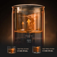 HiBREW H4C EXPLORER, Cafetera Portátil, Batería Desmontable, Compatibilidad con Múltiples Cápsulas, Temperatura Ajustable (85~95°C), Tiempo de Preparación Programable, 20 Bares de Alta Presión, Tanque de Agua de 100mL, con Soporte de Aleación de Aluminio - details 9