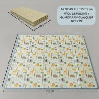 BATHBY Alfombra Bebé Plegable Impermeable Acolchada 1cm Reversible con Números y Letras para Gatear y Jugar - details 4