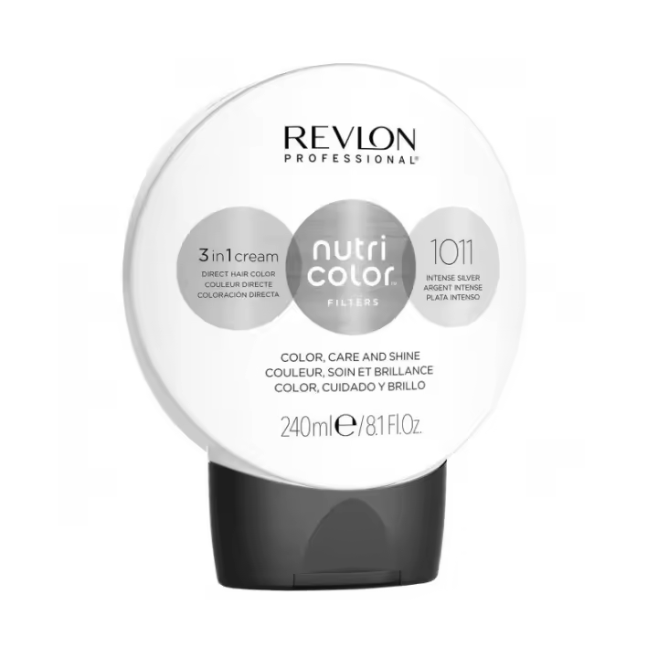 REVLON PROFESSIONAL NUTRI COLOR FILTERS 1011 PLATA INTENSO 240ML - 1