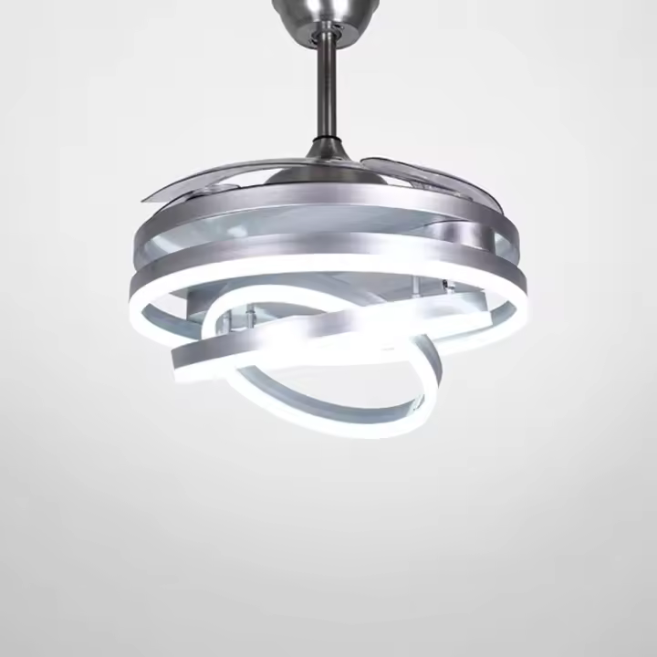 Ventilador de techo Sfera Bel Air 72W 4 aspas retráctiles mando a distancia Ø108 - 1