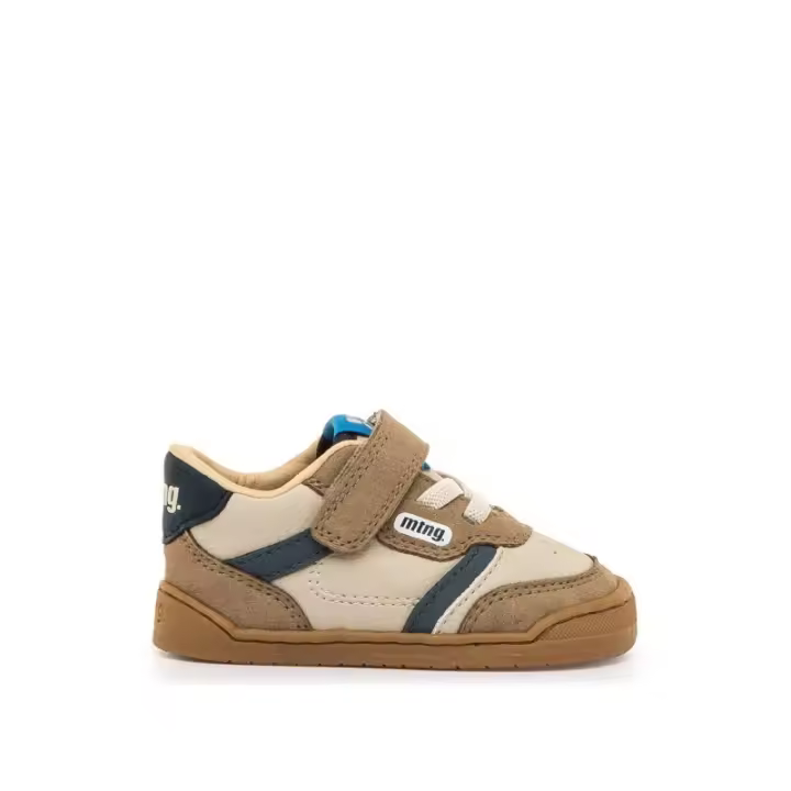 MUSTANG 49007 C60312 39702 26I DEPORTIVO ELASTICO Y VELCRO ARENA/MARINO - 1