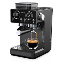 Cafetera todo en uno HiBREW H20 con molinillo integrado, extracción dual caliente y fría, presión de 20 bar, ajuste de molienda de 20 niveles, varilla de vapor para latte, depósito de agua de 1,4 L, control táctil inteligente - details 0