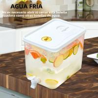 Botella De Agua Fría De 10L/5L Con Dispensador De Jugo Frío Y Filtro De Grifo Diseño De Botella De Agua Para Nevera/ fiestas/Día a Día En Casa - details 9