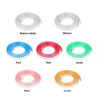 Tira De LED Neón Impermeable 1-5M 220V/110V Para Iluminación De Habitaciones Cocinas Armarios Luz De Fondo Con Enchufe EU/US - details 5