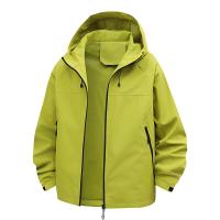 Chaqueta De Cierre Para Mujer Casual Con Capucha Color Sólido Transpirable Impermeable Y Antigolpes Para Camping Y Escalada Al Aire Libre - details 91
