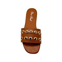 Calzados soraia, Sandalias Planas de Mujer con Punta Cuadrada, Diseño Clásico Tipo Slide, Corte Anatómico en la Empeine, Sandalia Abierta de Verano para Uso Diario, Oficina o Paseo Casual Preppy Elegante Trenzado - details 14