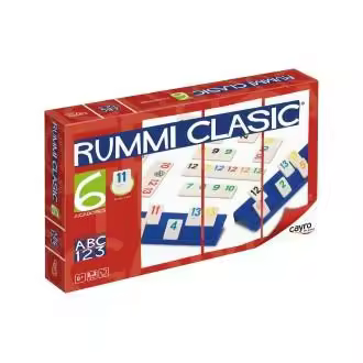 Cayro Juego de Mesa Rummikub Clásico 6 Jugadores Fichas Grandes - 1