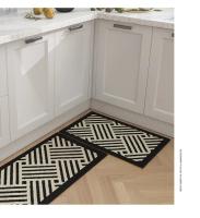 Alfombra De Cocina Absorbente Y Resistente a La Grasa Alfombra De Máquina Lavable Larga Alfombra Anti-resbaladiza Para Puerta - details 11