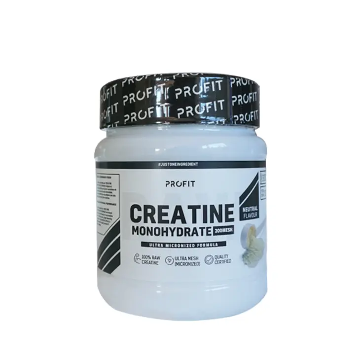PROFIT Creatine Monohydrate 200 MESH (Ultra Micronized) - Suplemento de creatina monohidratada - 300 gr - 1