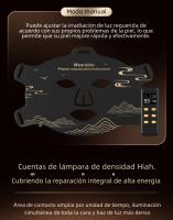 Máscara De Terapia LED Roja Nueva Llegada Con Luz Infrarroja Flexible Y Suave De Silicona 4 Colores Anti-Edad Photon Avanzado Para Rejuvenecimiento Y Blanqueamiento De Piel - details 9