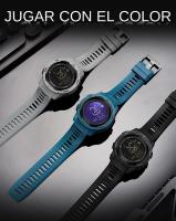 Reloj Digital Deportivo Para Hombre SANDA Con Pedometro Calorías 50M Impermeable LED Reloj Militar Relogio Masculino 2145 - details 12