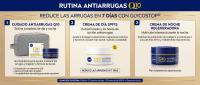 NIVEA Pack Q10 Antiarrugas - Neceser de regalo con Crema de Día SPF15 y Crema de Noche Regeneradora - Reduce las arrugas en 7 días - details 2