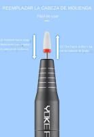 YOKEFELLOW Kit De Archivo De Uñas Eléctrico 30000RPM Para Acrílico Y Gel Manicura Y Pedicura Profesional Para Uso Doméstico - details 5