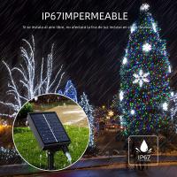 Cadena De Luces Solares LED 1000 LEDs 100 Metros Para Exterior Navidad Fiesta De Año Nuevo Decoración De Jardín Con Batería Incluida - details 4