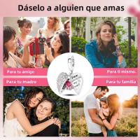 Beadas De Corazón Colorido En Plata Para Joyería De Pulsera Y Collar Con Encanto Para Chicos Y Chicas Accesorios De Moda Irregular - details 48