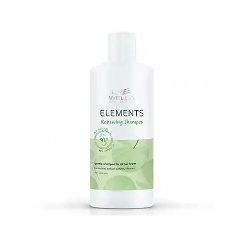 Wella Elements Renewing Champú 500 Ml - Limpieza Profunda y Suavidad del Cabello - 1