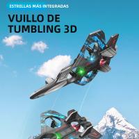 Avión De Combate Remoto Con Luz RC Helicóptero Avión De Juguete De Espuma Control Remoto 2.4G Estilo De Acrobacia Para Interior Y Exterior - details 4