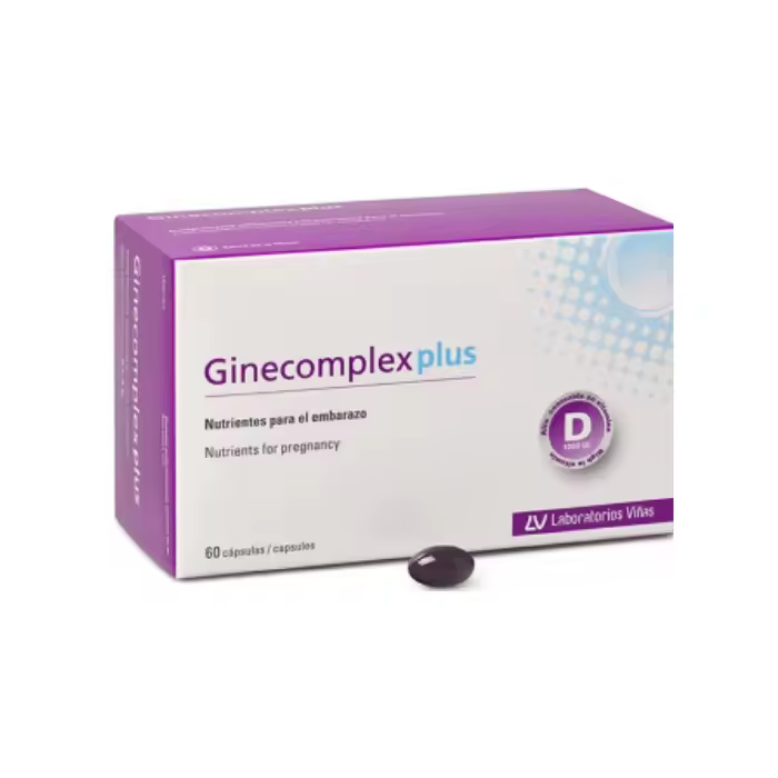 Ginecomplex Plus para Aliviar Estrés - 60 Capsulas - 1