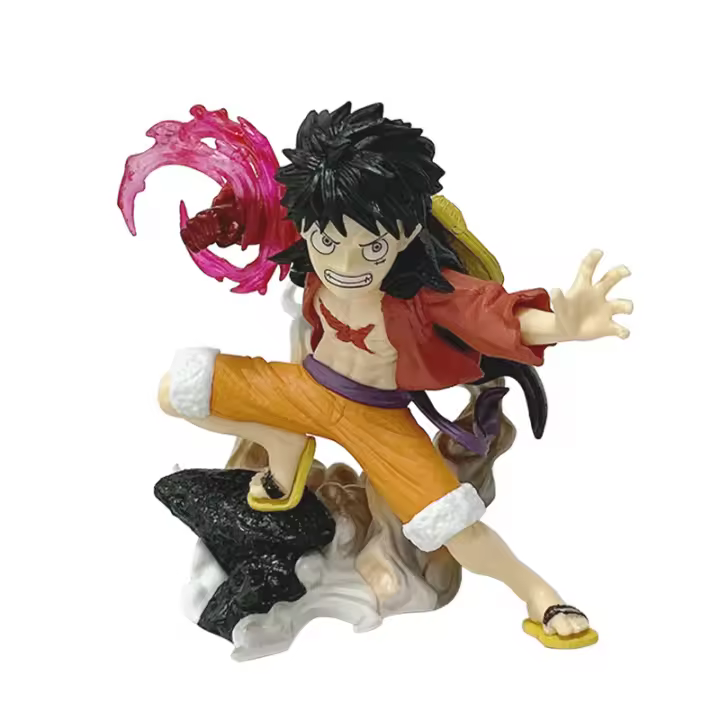 Figura De Anime One Piece Ryou Luffy Serie Batallas De La Isla De Los Fantasmas Modelo Cool De Escritorio Regalos Para Fans - 1